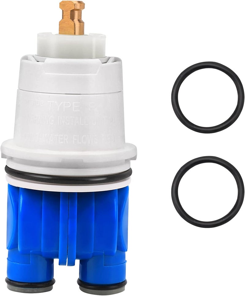 TOVEN-RV RP19804 Delta Shower Cartridge Replacement for Delta 1300/1400 Series Single Handle Bath Tub and Shower Faucet Parts Replacement Pressure Balance Cartridge For Delta Select Monitor Valves (1993-2007) - Image 1
