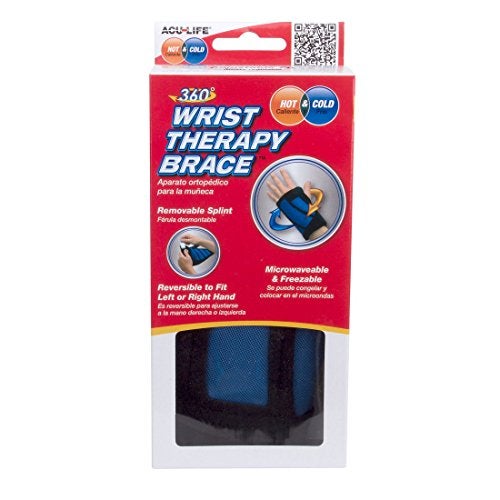 Acu-Life Wrist Therapy Brace | Joint Pain Relief and Muscle Recovery | Hot and Cold | Reversible Design - Image 4