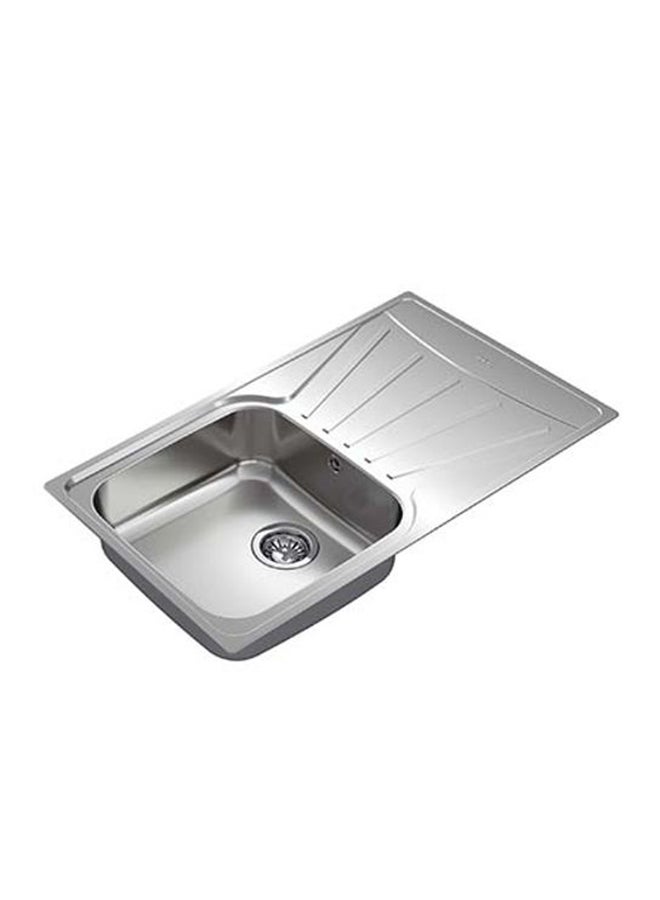TEKA Starbright 50 E-Xn 1B 1D Inset Reversible 1 Bowl Sink With Matt Finish Stainless Steel 860x500mmmm - Image 5