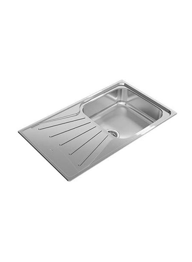 TEKA Starbright 50 E-Xn 1B 1D Inset Reversible 1 Bowl Sink With Matt Finish Stainless Steel 860x500mmmm - Image 3