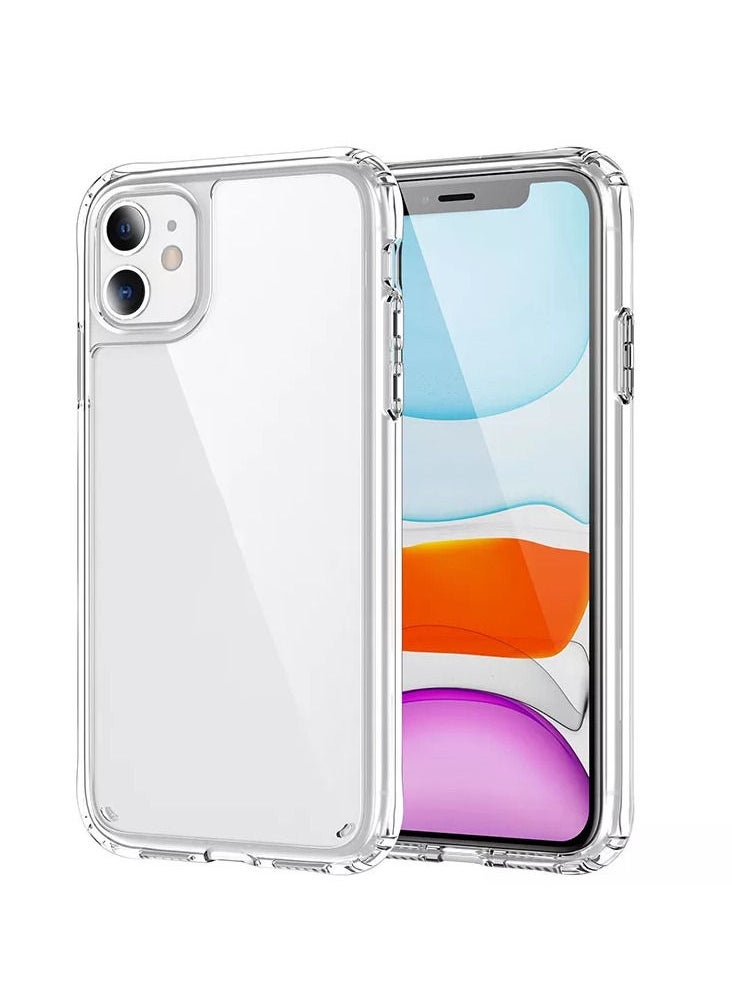Protect iPhone 11 Clear Bumper Case II Shockproof II Anti Scratch II High-Quality TPU II 6.1 Inches  - Image 1