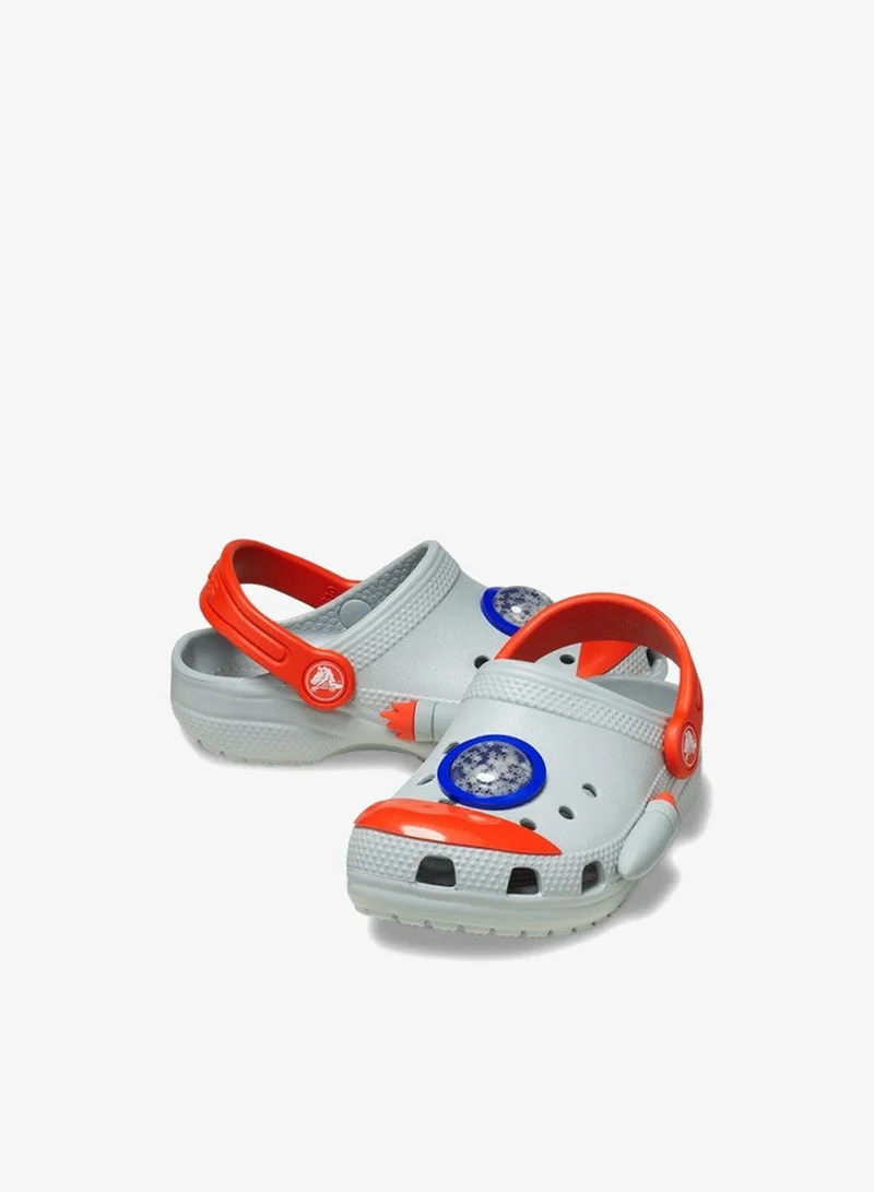 كروكس صنادل كلاسيكية للأطفال على شكل صاروخ