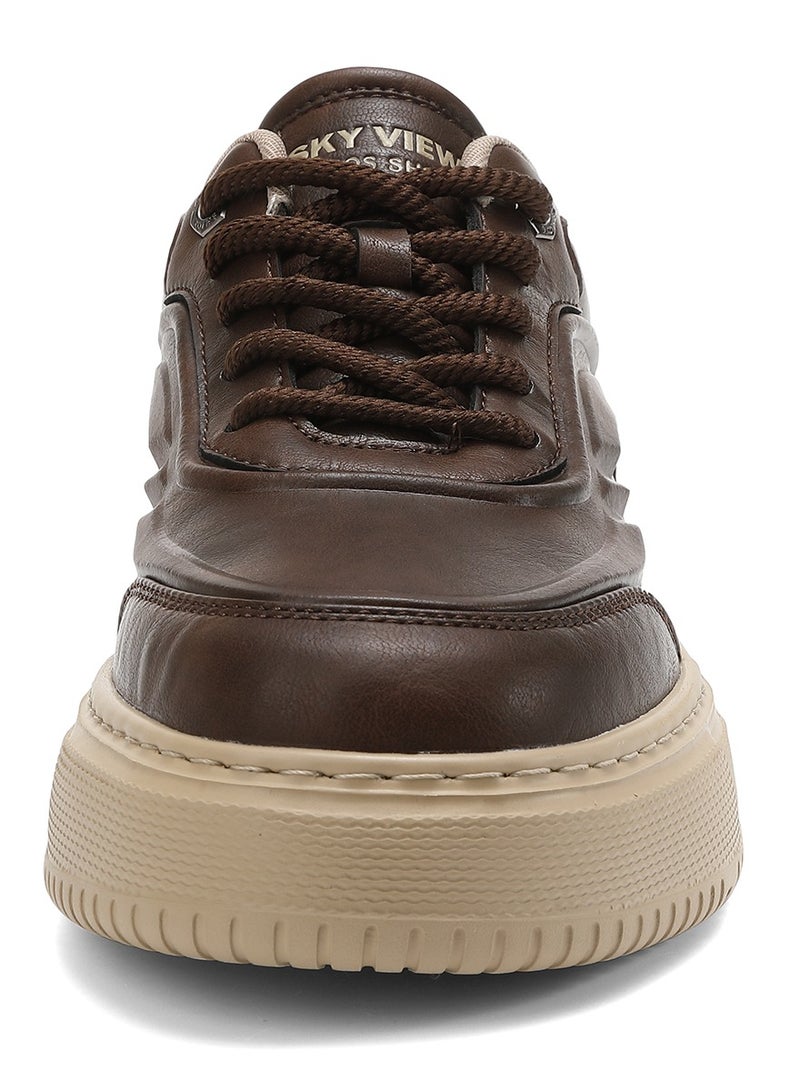 Sky View Mens Walking Shoes Fashion Casual  Lace-up Comfortable Sneakers Soft and Comfortable shoes for Leisure Social Outdoor City Vacation - Image 3