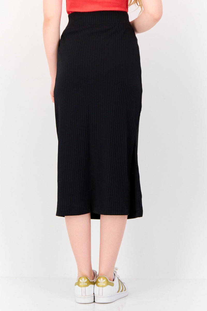 Nike Women Sportswear Fit Pull On Outdoor Midi Skirts, Black - Image 2