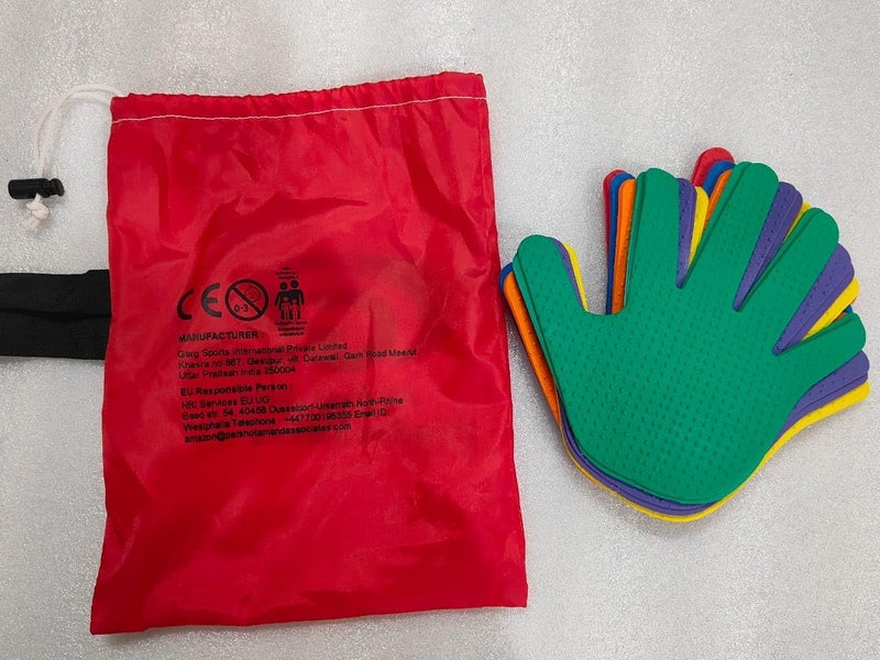 GSI Hand Spot Markers Set of 6 Pairs Non-Toxic Non-Slip in Assorted Colours for Kids Education and Learning - Image 4