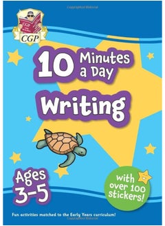 10 Minutes a Day Writing for Ages 3-5 (with reward stickers)  - Image 1