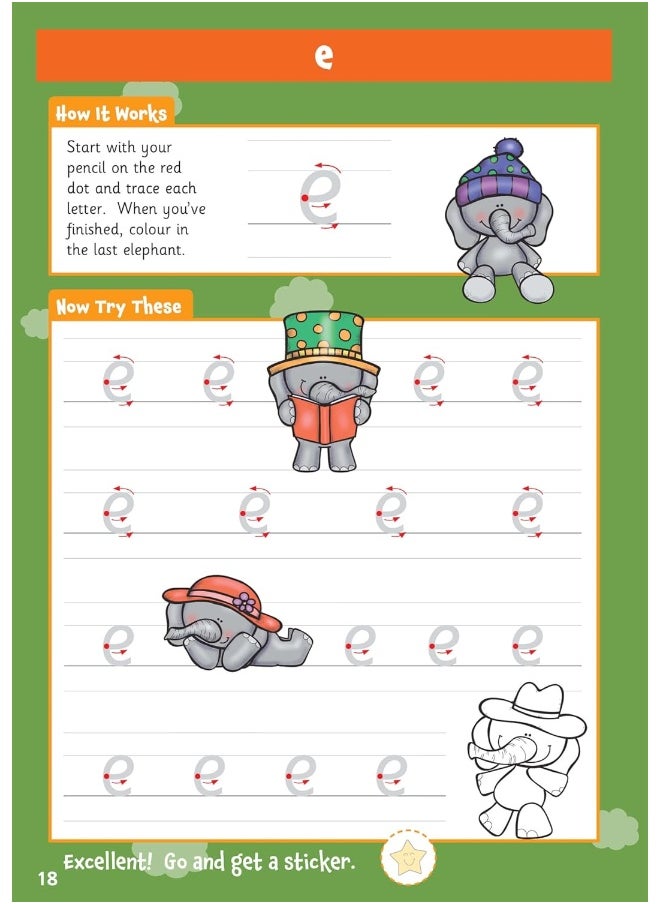 null - 10 Minutes a Day Writing for Ages 3-5 (with reward stickers) - Image 1