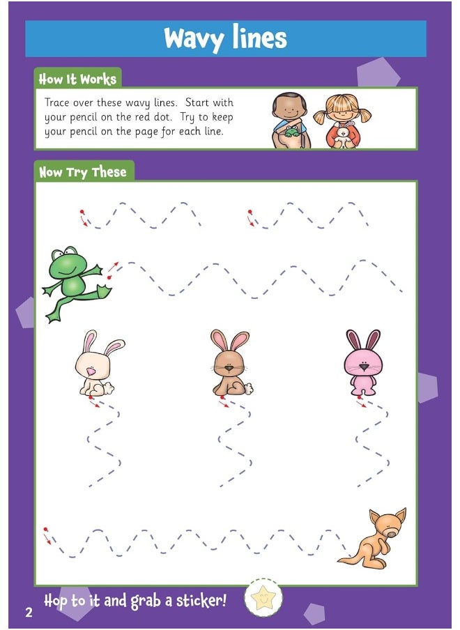 null - 10 Minutes a Day Writing for Ages 3-5 (with reward stickers) - Image 1