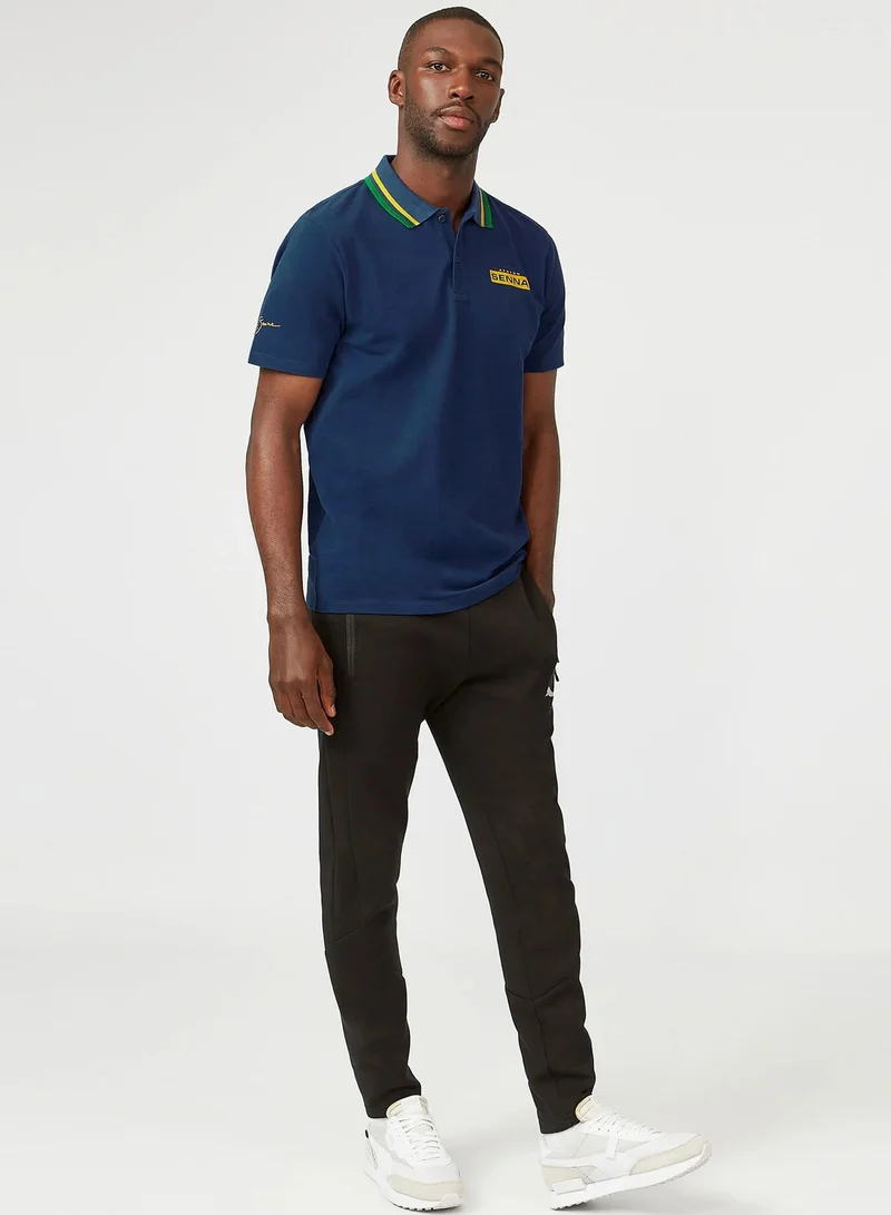 Ayrton Senna  Ayrton Senna Logo Polo for Men | Best Price UAE