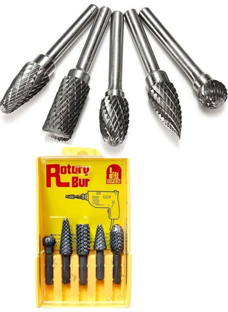 Hesaplı Hırdavat Affordable Hardware Drill Bit Rasp 5 Piece Set Carving Set Hobby Carving Pen Rasp Hobby Set  - Image 1