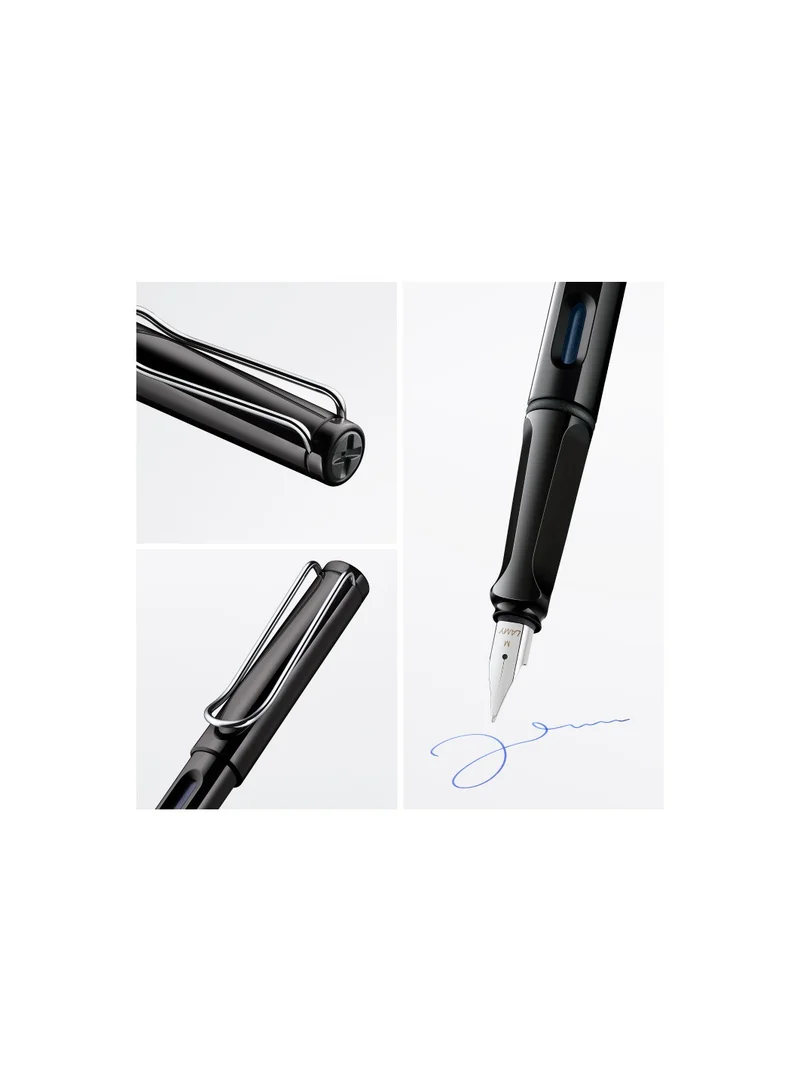 LAMY Lamy Safari Shiny Black Fine Nib (19Bk-F)