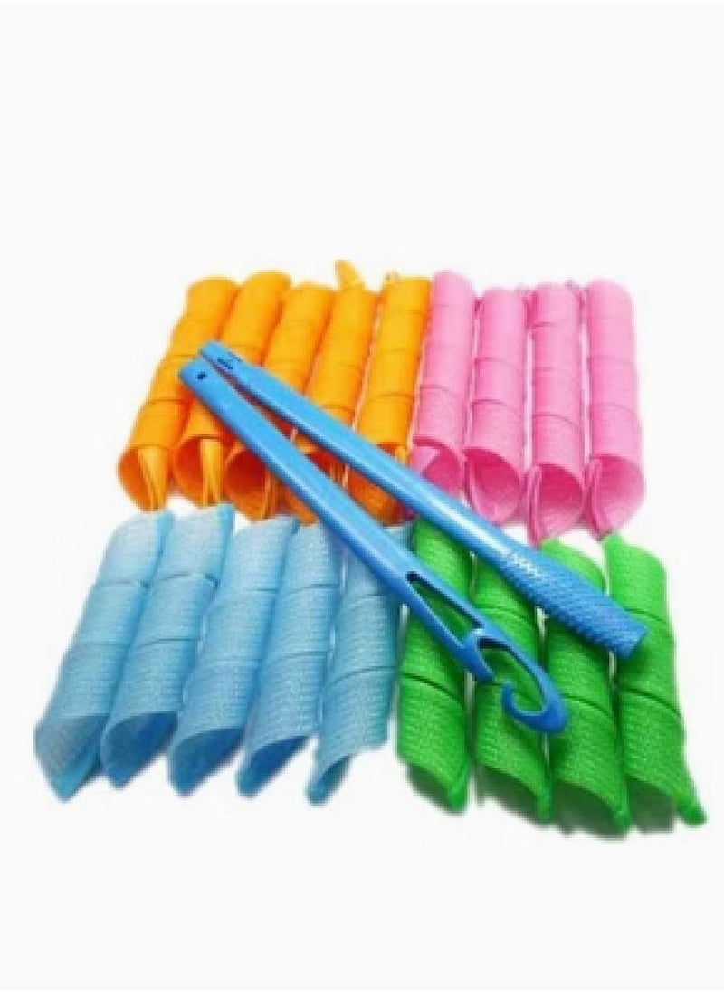 Generic 18-Piece Hair Styling Curler And Roller Set Multicolour  - Image 1