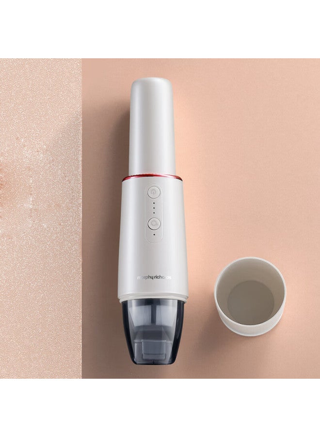 morphy richards Morphyrichards Vacuum Cleaner, Cordless Handheld Usb Rechargeable Odor-eliminating Air Purifying Vacuum Cleaner For Home And Pet Use Mr3936 Coconut Milk White - Image 4