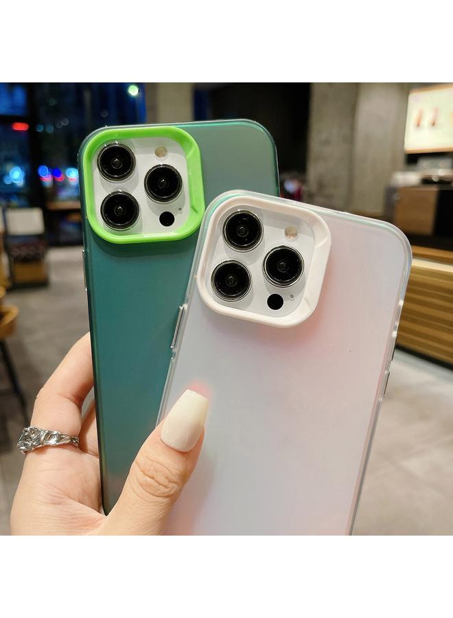 erorex Case For iPhone 11 IMD Colorful Gradient PC + Acrylic Phone Case - Image 3