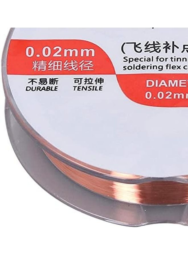 سلك نحاسي مطلي متميز FX 81 لإصلاح لوحات الدوائر المطبوعة - سلك لف مرن عالي التوصيل مع عزل - Image 5