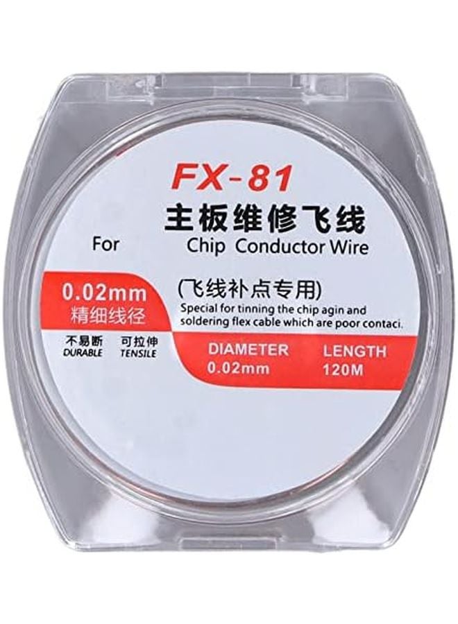سلك نحاسي مطلي متميز FX 81 لإصلاح لوحات الدوائر المطبوعة - سلك لف مرن عالي التوصيل مع عزل - Image 2