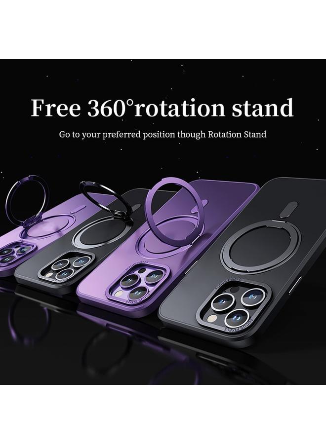 اس-توب جراب لهاتف iPhone 14 Pro، جراب مغناطيسي دوار 360 درجة، جراب هاتف MagSafe - Image 2