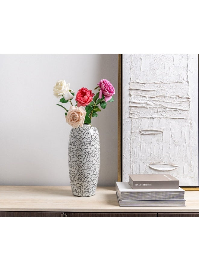 2XL Home زهرة أوستن الصناعية 14X66 سم ~ أبيض - Image 2