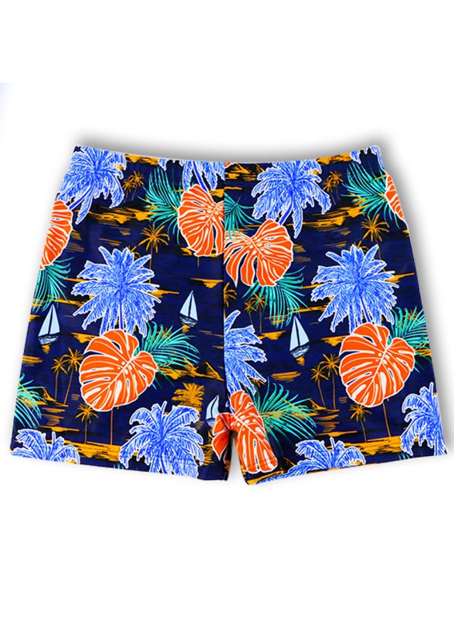 Loquat 2024 Swimming Trunks Large Size Boxer Anti-embarrassment Swimming Trunks Men's Fashion Digital Printing Swimming Pool Hot Spring Swimming Trunks-Color:# No. 1 Color- - Image 1