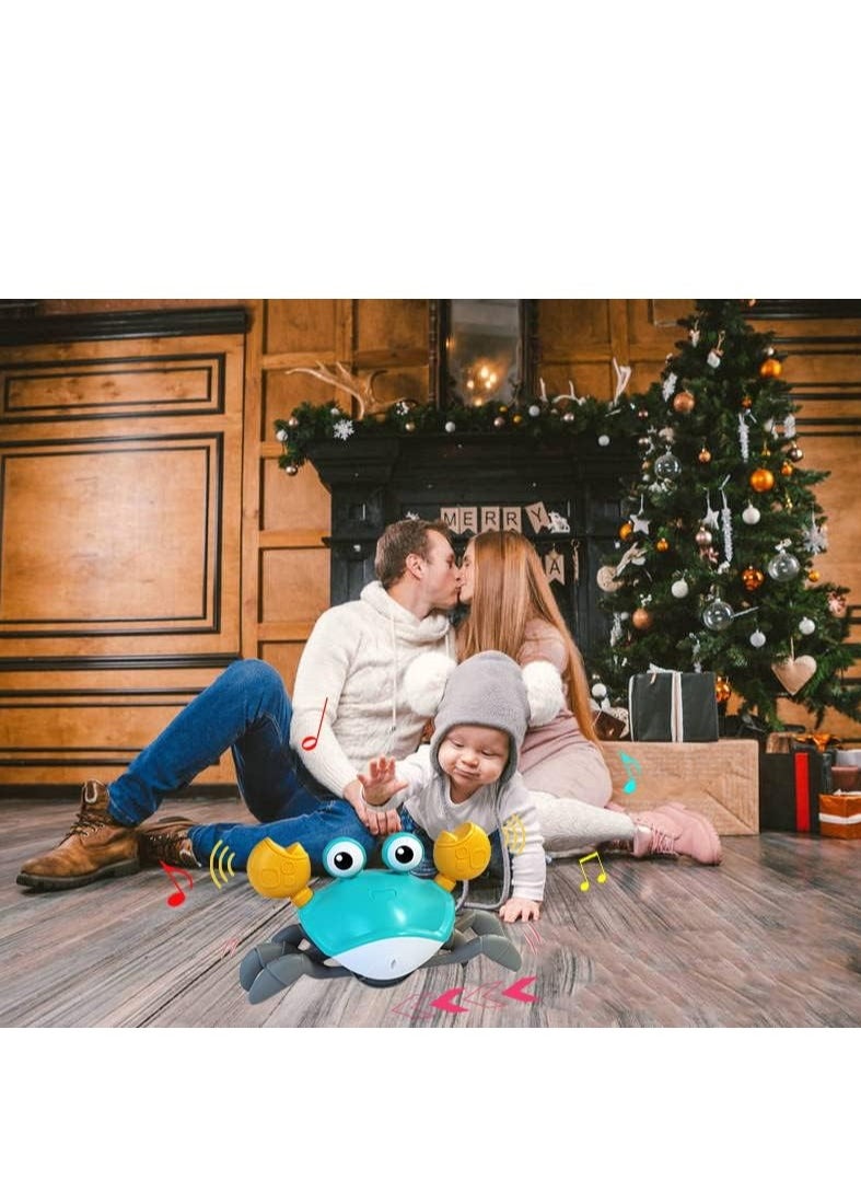 Luxoraq Crawling Crab Baby Toy for 0-6 Months | Baby Toys for 1 2 Year Old Boys Girls | Moving Crab Tummy Time Toy 6-12 Months | Infant Toys for Babies 3-6 6-12 Months | Birthday Gift for Toddlers 1-3 Years  - Image 2