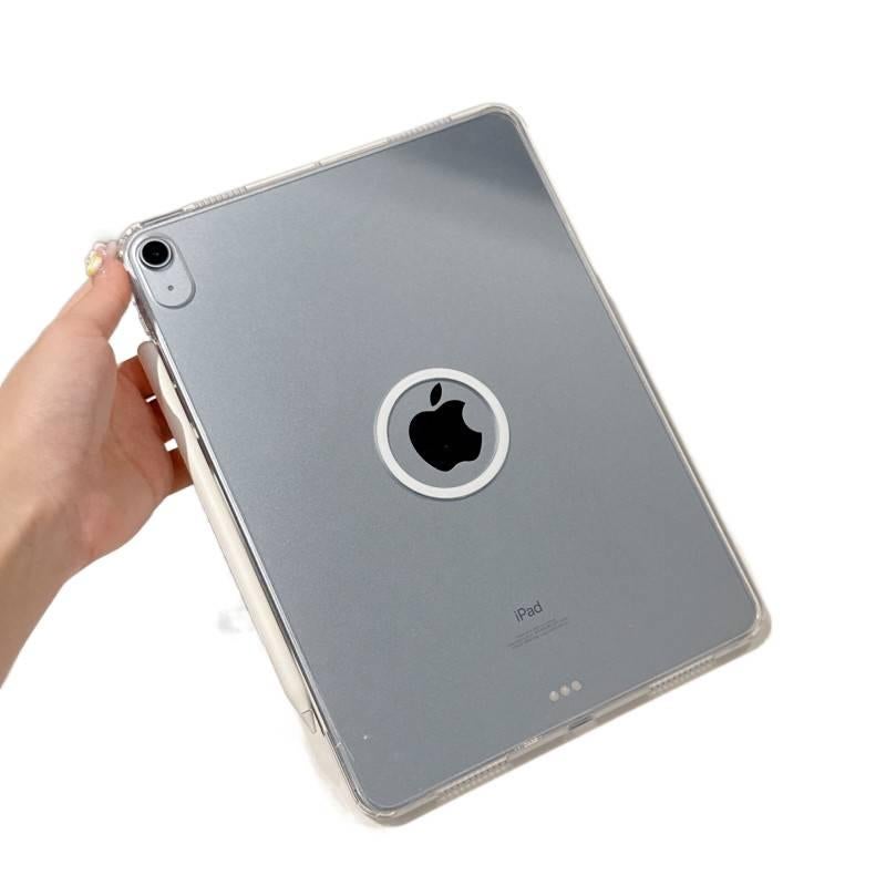 DGG حافظة آيباد شفافة بظهر واضح لجهاز iPad 10.2 باللون شفاف بظهر شفاف - Image 2