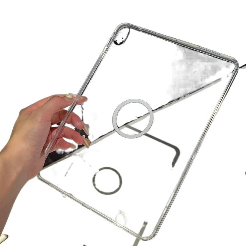 DGG حافظة آيباد شفافة بظهر واضح لجهاز iPad 10.2 باللون شفاف بظهر شفاف - Image 4