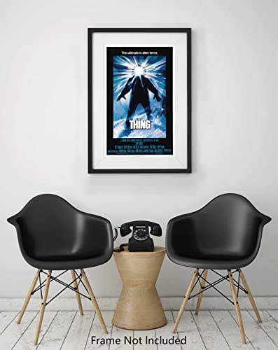 FatCat Wall Graphics Christ-EZ The Thing Movie Poster (1982) - Matte poster Frameless Gift 11 x 17 inch(28cm x 43cm) - BU -077 - Image 5