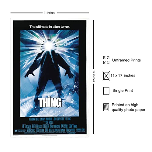 FatCat Wall Graphics Christ-EZ The Thing Movie Poster (1982) - Matte poster Frameless Gift 11 x 17 inch(28cm x 43cm) - BU -077 - Image 2