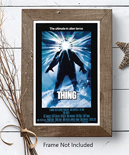 FatCat Wall Graphics Christ-EZ The Thing Movie Poster (1982) - Matte poster Frameless Gift 11 x 17 inch(28cm x 43cm) - BU -077 - Image 4