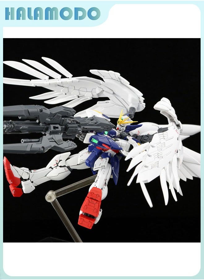 HALAMODO Gundam Modong HG Wing Gundam Zero - 6601 Action Figure Assembly Model Equipped with Stand, an Excellent Desktop Decoration, a Cool Assembly Model Toy Created for Boys and Girls  - Image 5
