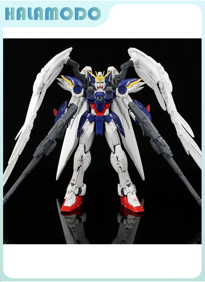 HALAMODO Gundam Modong HG Wing Gundam Zero - 6601 Action Figure Assembly Model Equipped with Stand, an Excellent Desktop Decoration, a Cool Assembly Model Toy Created for Boys and Girls  - Image 1