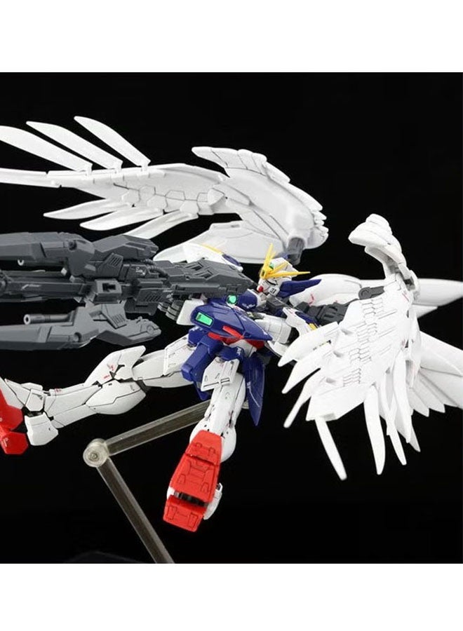 Halamodo Gundam Modong HG Wing Gundam Zero - 6601 Action Figure Assembly Model Equipped with Stand, an Excellent Desktop Decoration, a Cool Assembly Model Toy Created for Boys and Girls - Image 5
