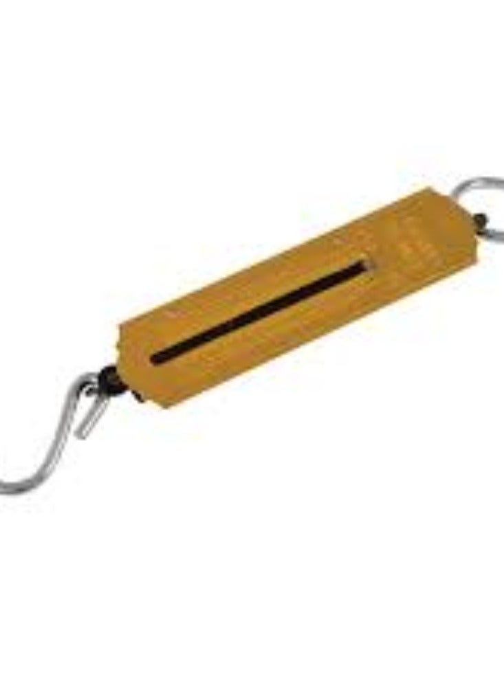 KNP Heavy-duty steel luggage weight scale with a 100 kg capacity is a robust and reliable device built to handle substantial weights with precision.
