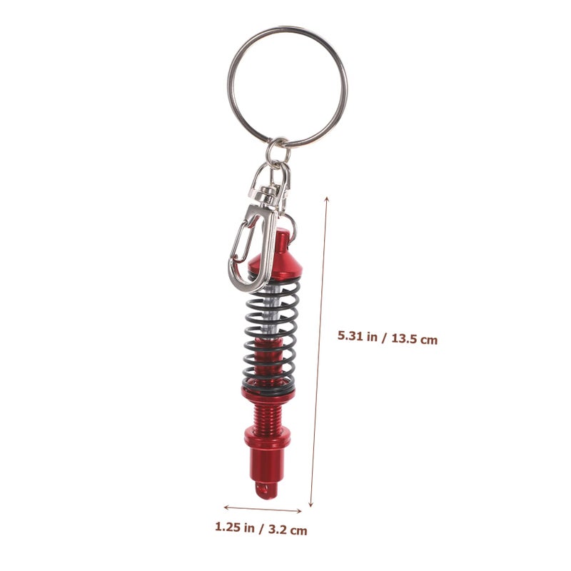 Shock Absorber Keychain Set Of 3 Car Key Charms Auto Part Keyrings Pendant - Image 5