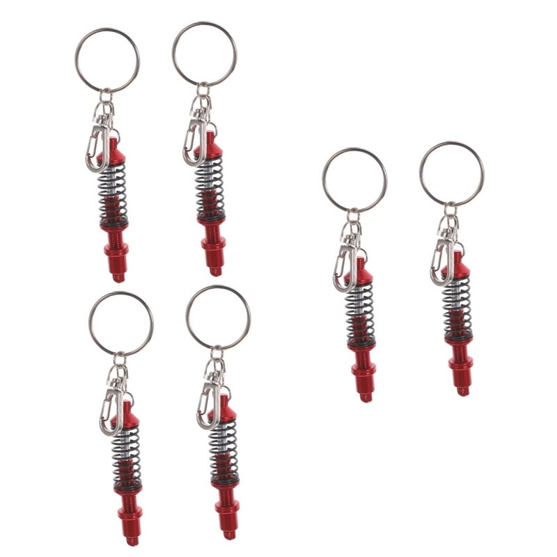 Shock Absorber Keychain Set Of 3 Car Key Charms Auto Part Keyrings Pendant - Image 2