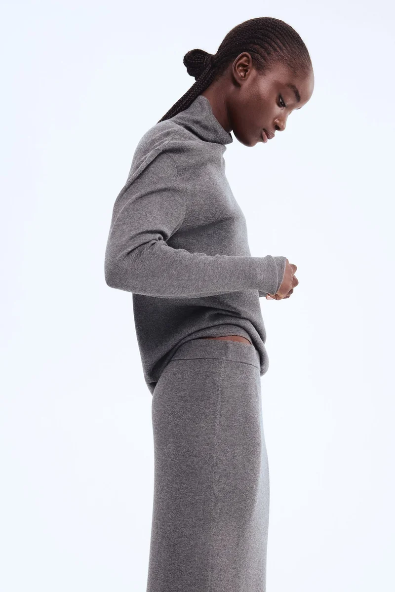 H&M Fine-knit tube skirt