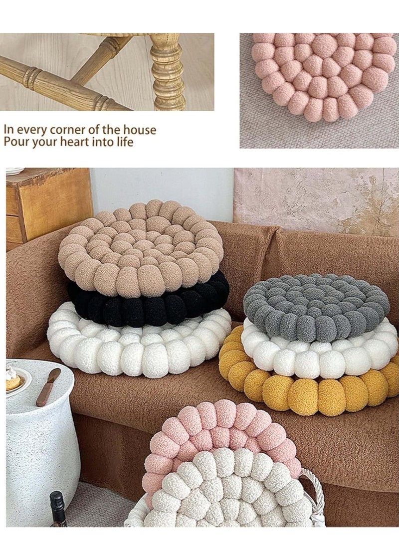 Vparty Knot Throw Pillow Home Decoration Cushion, Home Office Sofa Room Decor Yard for Boys Girls, Multicolor Selection Round Decorative Plush Cushion  - Image 4
