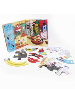 Disney Junior mavel Spidy & His Amazing Friends First Look & Find Book & Giant Puzzle  - Image 1