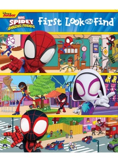 Disney Junior mavel Spidy & His Amazing Friends First Look & Find Book & Giant Puzzle  - Image 4