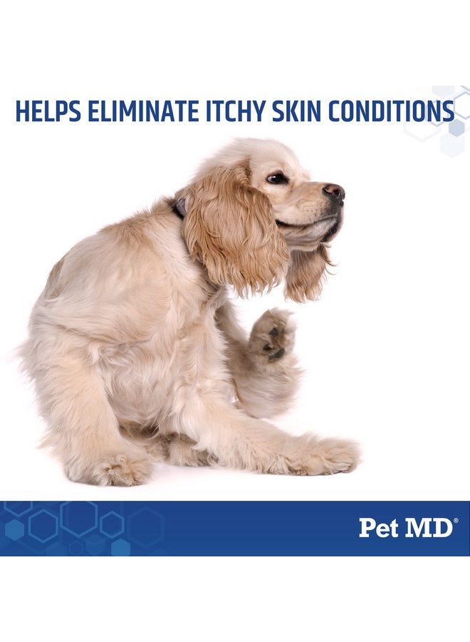 بيت إم دي شامبو موضعي من Pet MD للكلاب والقطط والخيول - 12 أونصة - Image 3