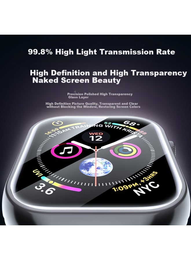 WITGOER Witgoer【ip68 Waterproof】apple Watch Protective Case Film Integrated Apple Watch S10 Set Tempered Steel Se Full Package 9 8 7 Iwatch Iphone Ultra2 - Image 5