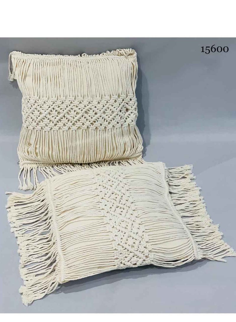 Bohemian Fringe Throw Pillows for Sofa, Bed, Farmhouse, Chair, Dining Room, Patio, Outdoor, Car - Image 2