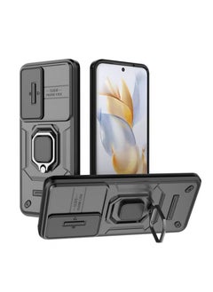 X-level Honor 90 Case Cover with Slide Camera Cover & Ring Holder, Kickstand Shell Back Cover Scratch-Resistant Shock-Absorbing Protector Accessories Kickstand Stand Magnetic Car Ring Holder Protection  - Image 4