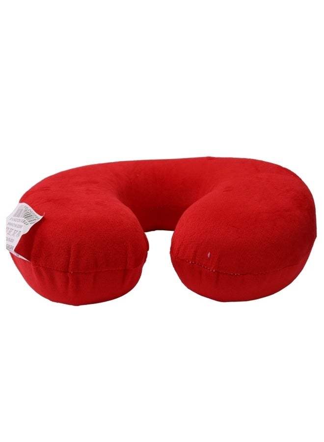SMART HOME Soft Adjustable Neck Pillow, Head Support Travel Pillow, U Shape Travel Pillow for Travel Car Home Office Memory Foam Travel Neck Pillow 23X23X12CM - Image 4