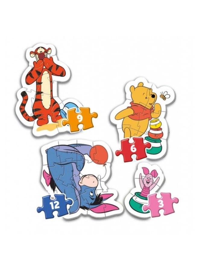 كلمينتوني لغز ويني الدب 4 في 1