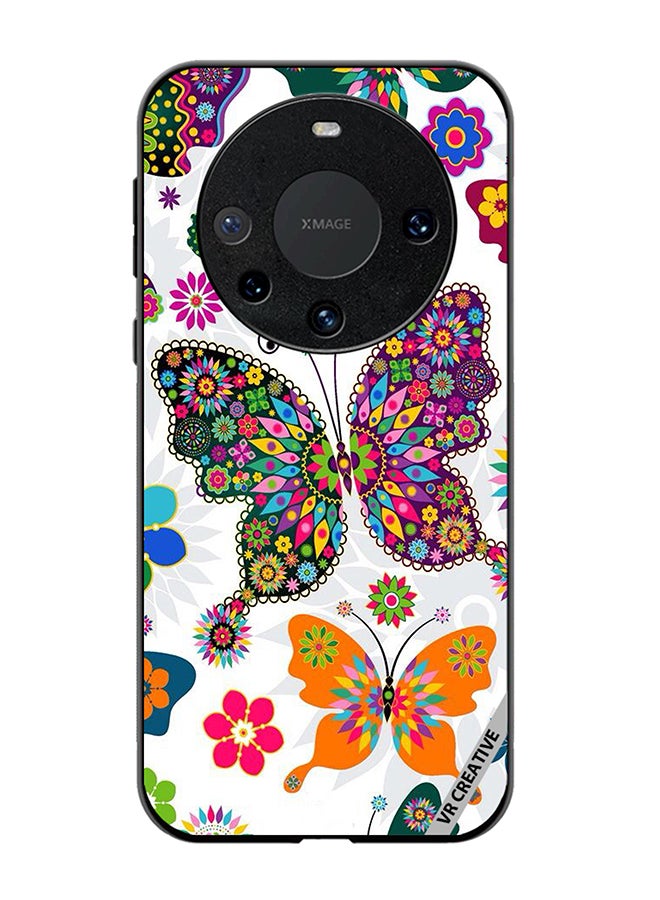 VR CREATIVE Protective Case Cover For Huawei Mate 60 Pro Butterflies Design Multicolour - Image 1