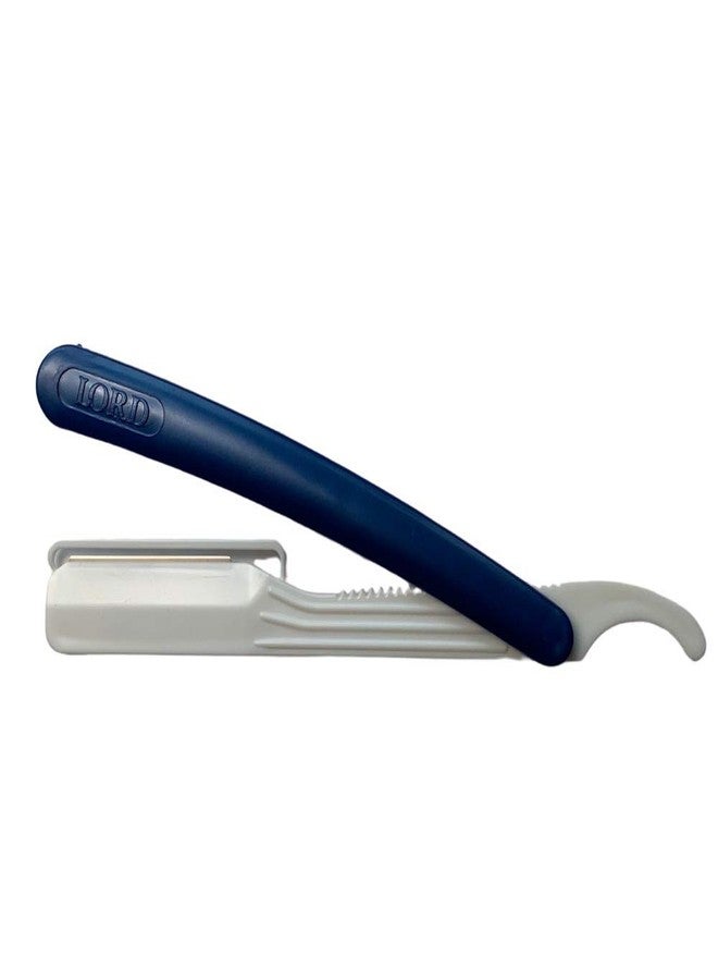 Lord 50 شفرة حلاقة قابلة للتصرف للرجال، أداة تشكيل اللحية بشفرة مستقيمة، شفرات حلاقة لتشكيل اللحية للرجال مغلفة بشكل فردي - Image 2