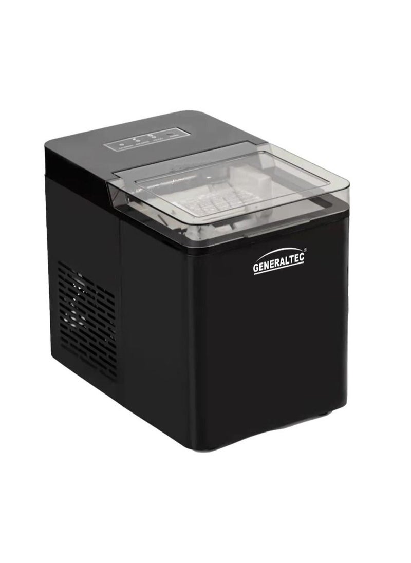 GENERALTEC - Generaltec Ice Cube Maker with 15Kg/24 hrs. Ice Making Capacity and 2.1 L Water Tank Volume - Image 1
