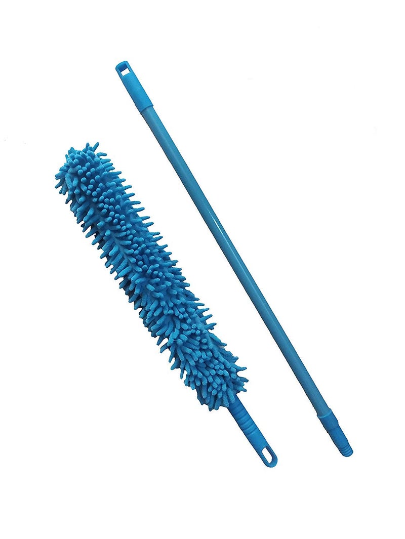Mobhada Flexible Microfiber Cleaning Duster with Extendable Rod for Home Car Fan Dusting Home Office Cleaning Tools Color May Vary - Image 4