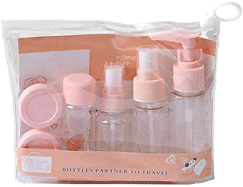 MYPS Plastic Portable Travel Cosmetics Bottles Plastic Pressing Spray Bottle for Makeup Cosmetic Toiletries Liquid Containers Bottles - Image 1